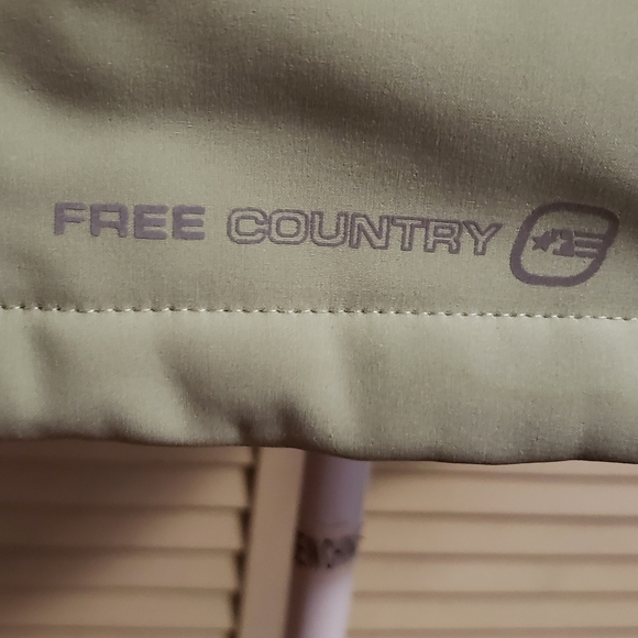 Free Country hard shell fleece lined hooded jacket - Picture 7 of 8